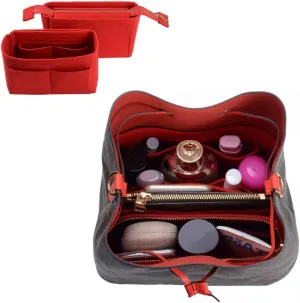 ZTUJO Purse Organizer, Bag Organizer, Insert Purse Organizer With 2 Packs In One Set For LV NeoNoe No Series perfectly