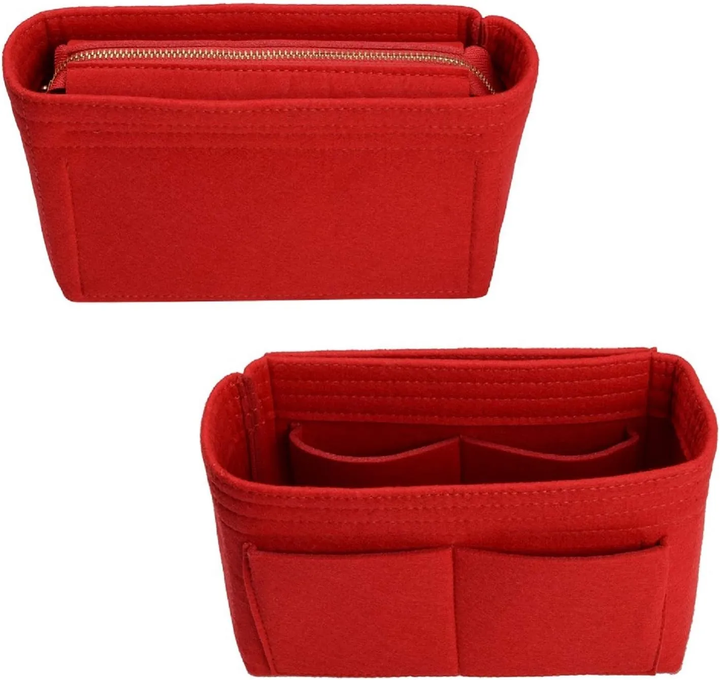 ZTUJO Purse Organizer, Bag Organizer, Insert Purse Organizer With 2 Packs In One Set For LV NeoNoe No Series perfectly