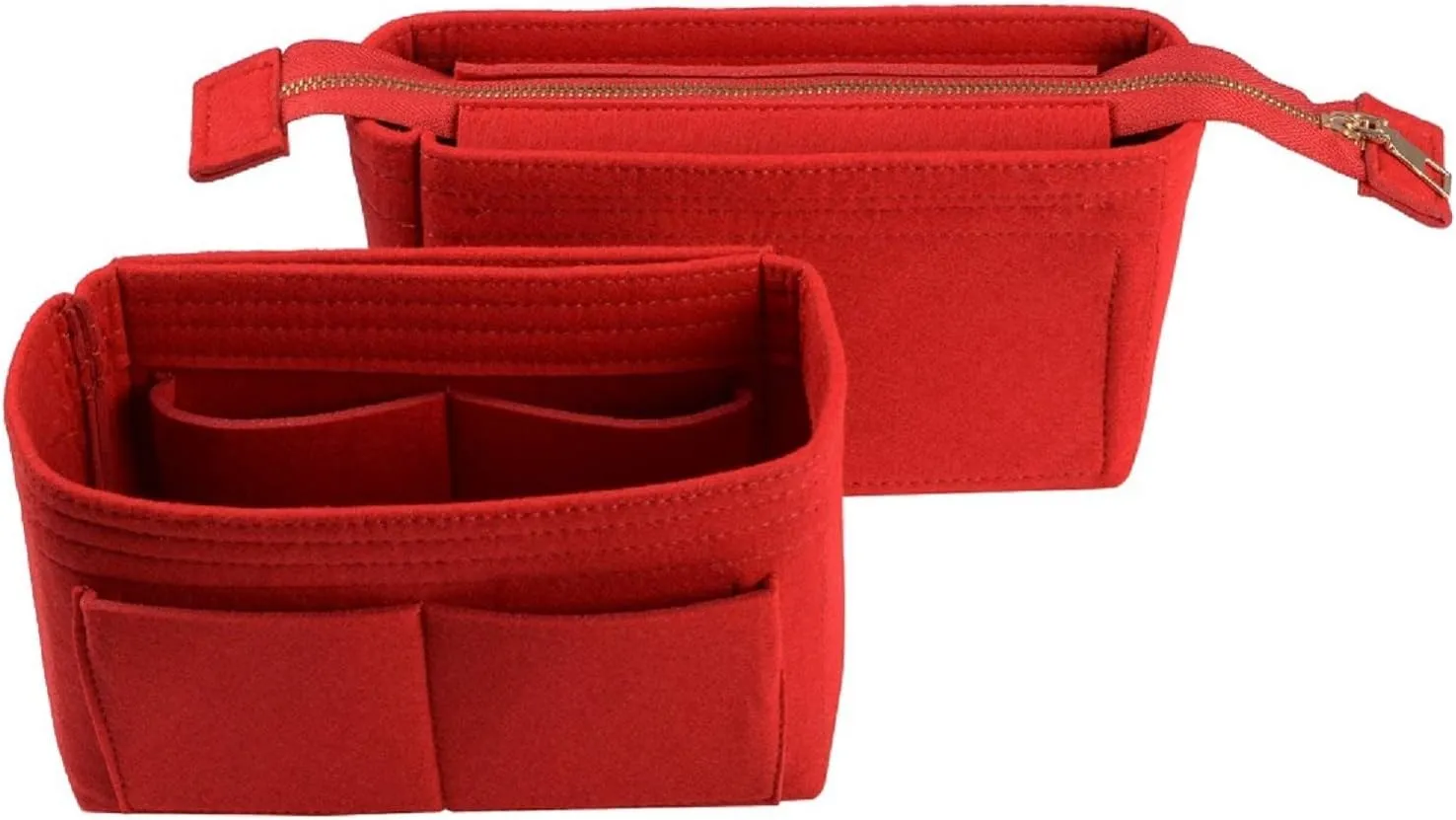 ZTUJO Purse Organizer, Bag Organizer, Insert Purse Organizer With 2 Packs In One Set For LV NeoNoe No Series perfectly